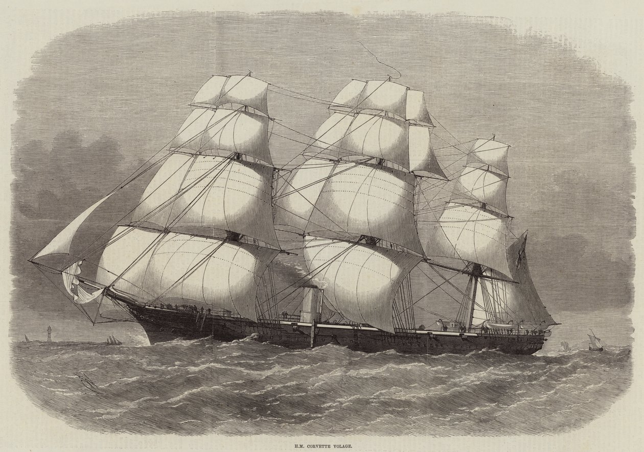 HM Corvette Volage - Edwin Weedon