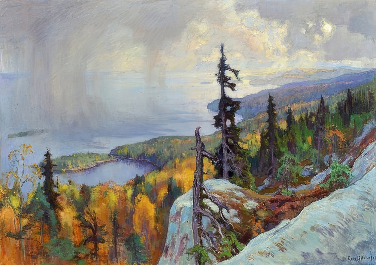 Paysage (Maisema Kolilta) - Eero Järnefelt