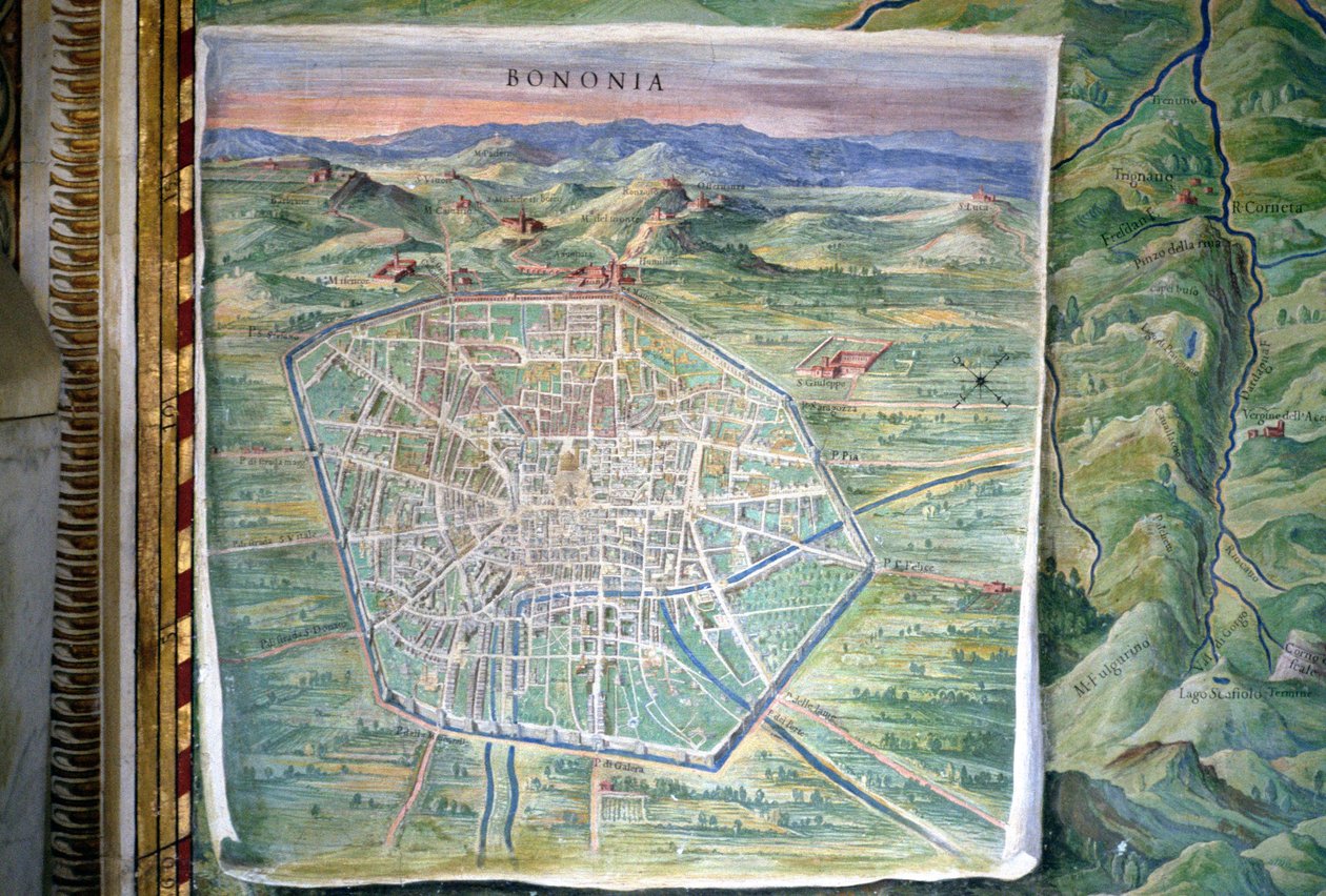 Bologne (détail) - Ignazio Danti