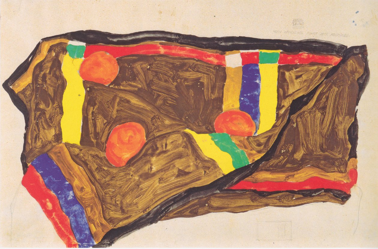 Mon chemin mène à travers des abîmes 17-5-1912 - Egon Schiele