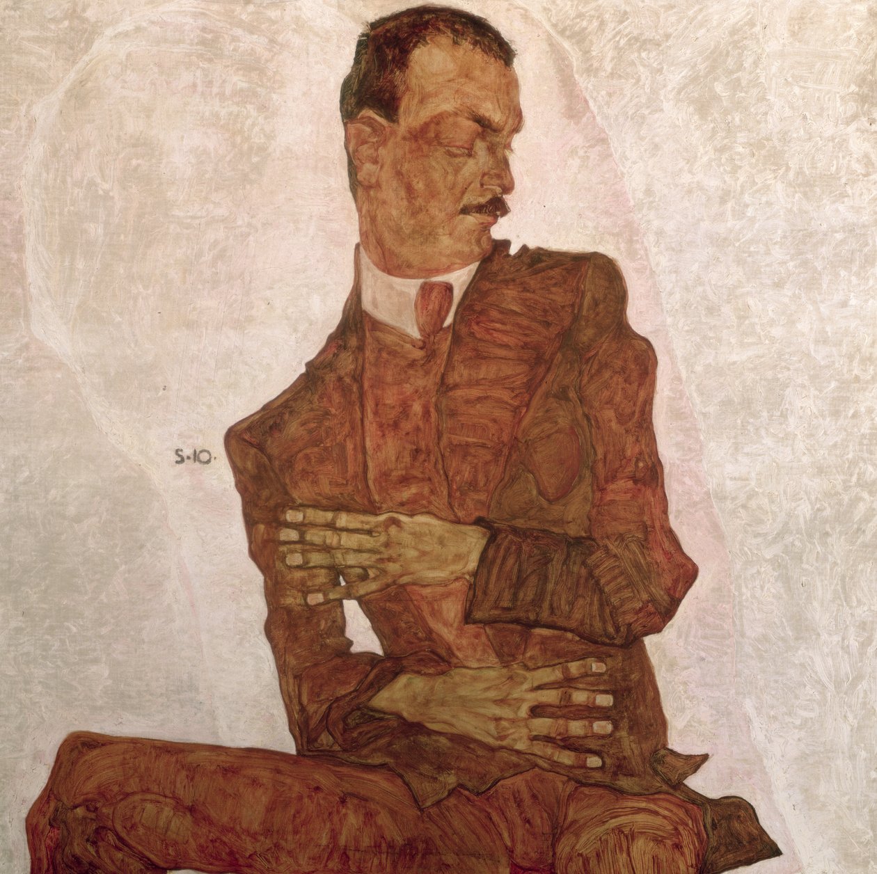 Arthur Roessler, 1910 - Egon Schiele