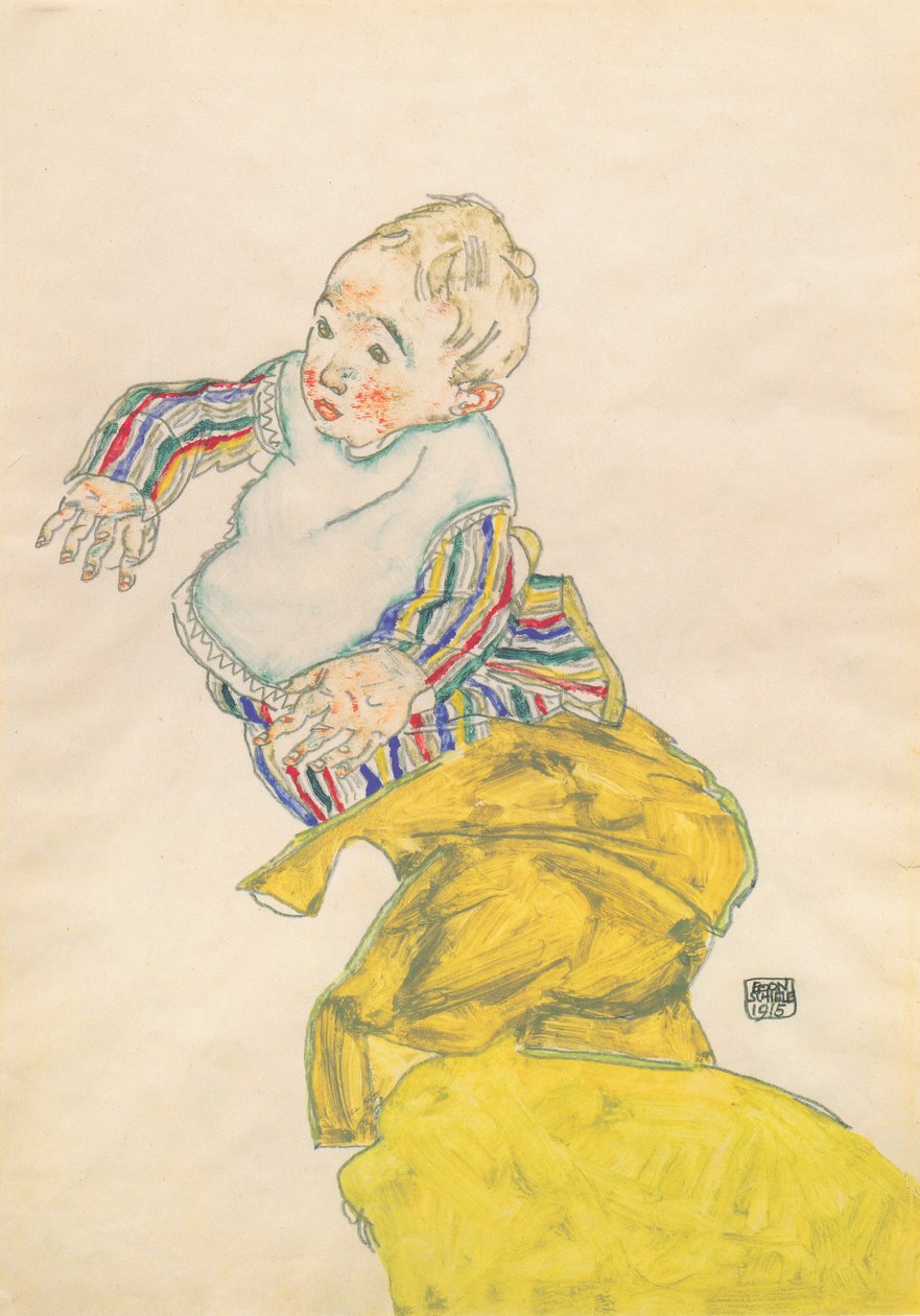 Le neveu de Schiele, Anton Peschka - Egon Schiele