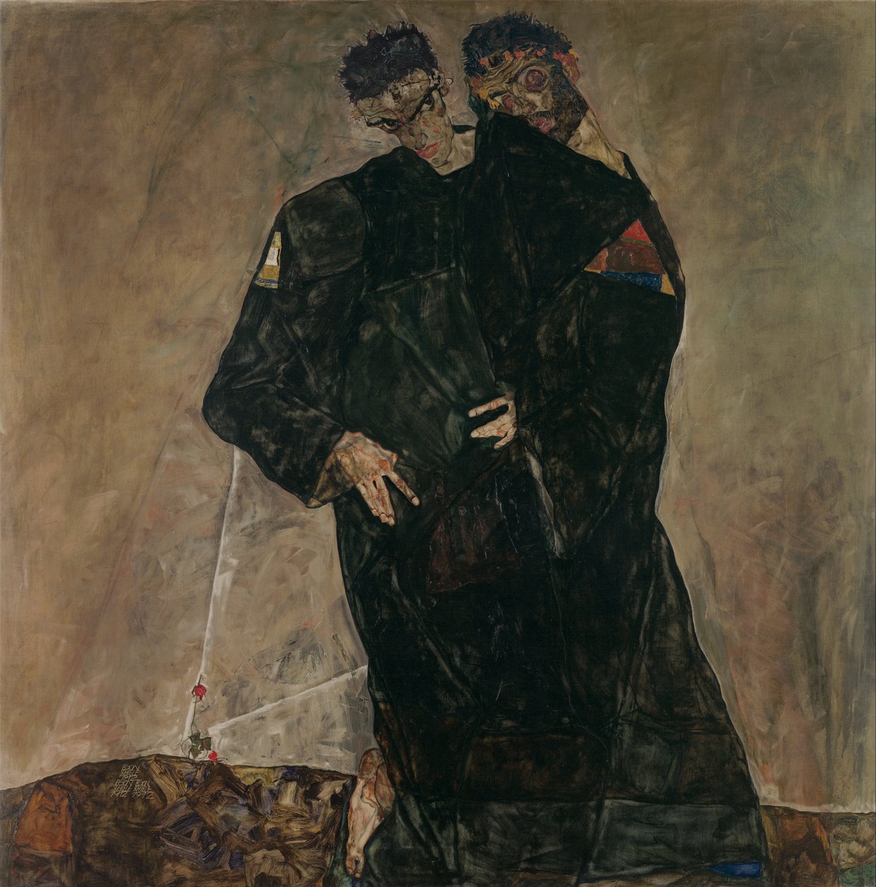 Les Ermites - Egon Schiele