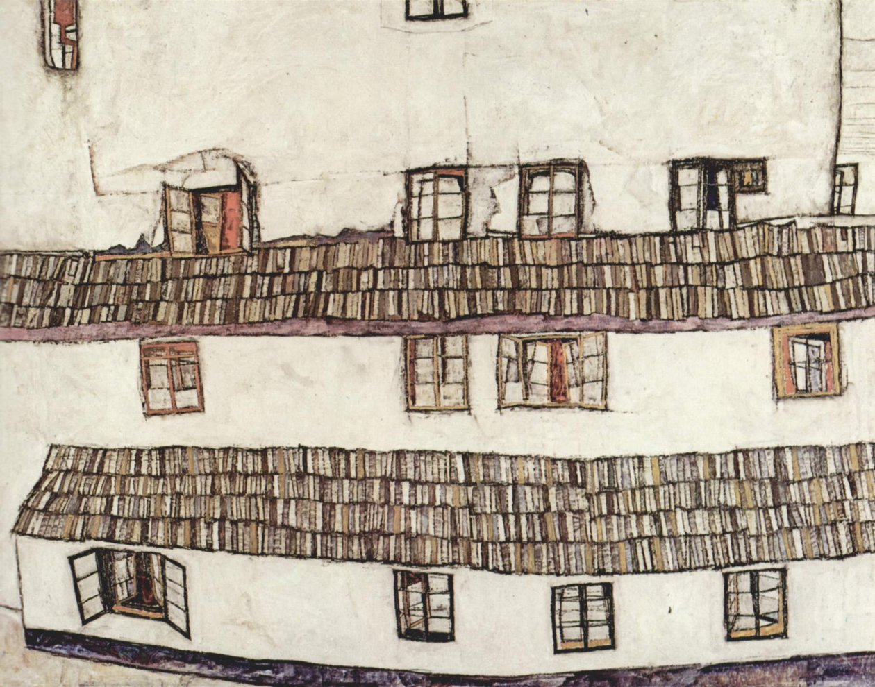 Fenêtres - Egon Schiele