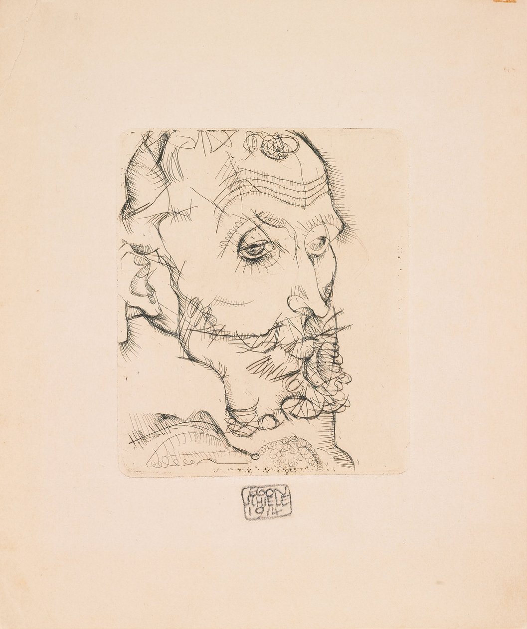 Portrait de Franz Hauer - Egon Schiele