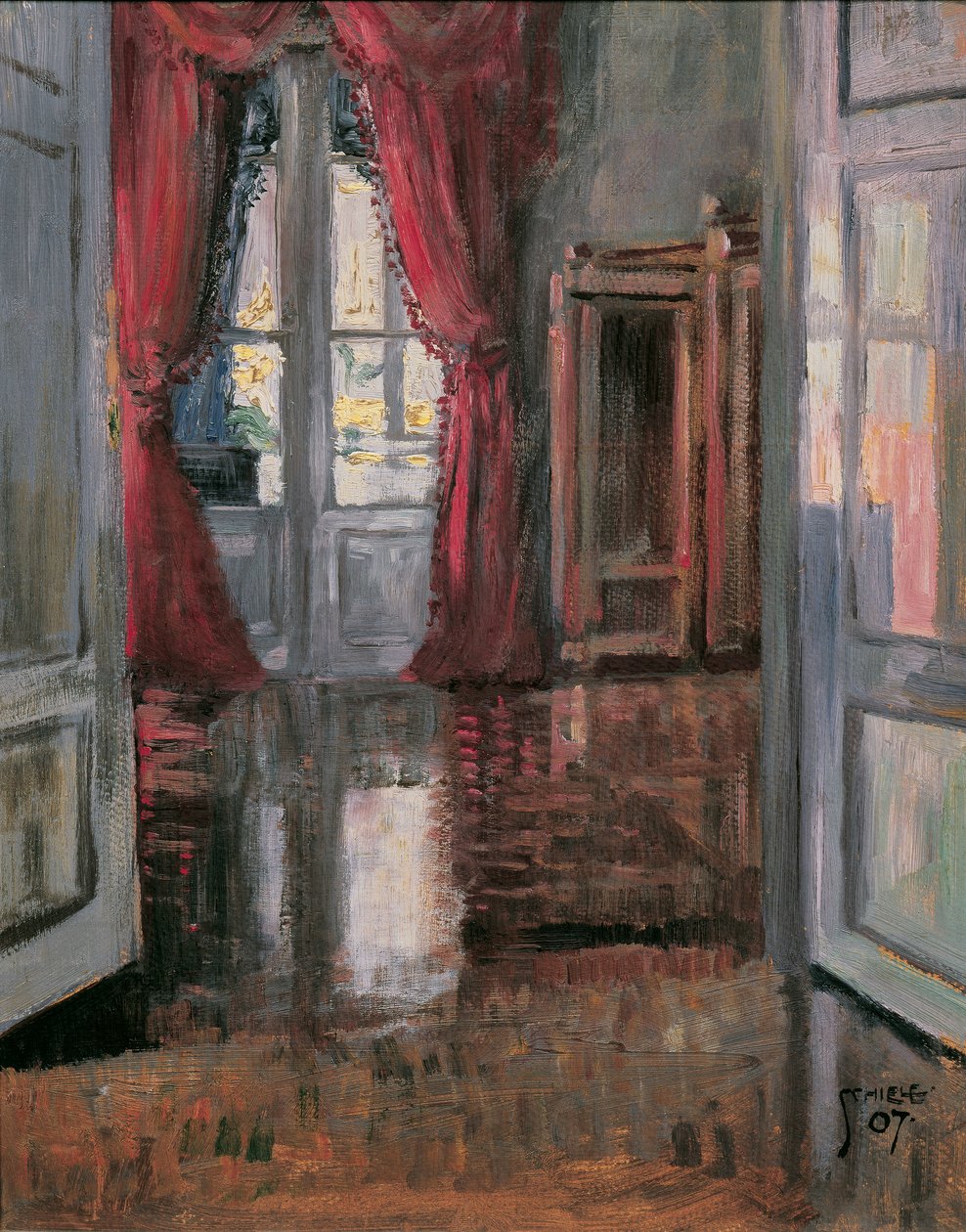 Intérieur - Egon Schiele