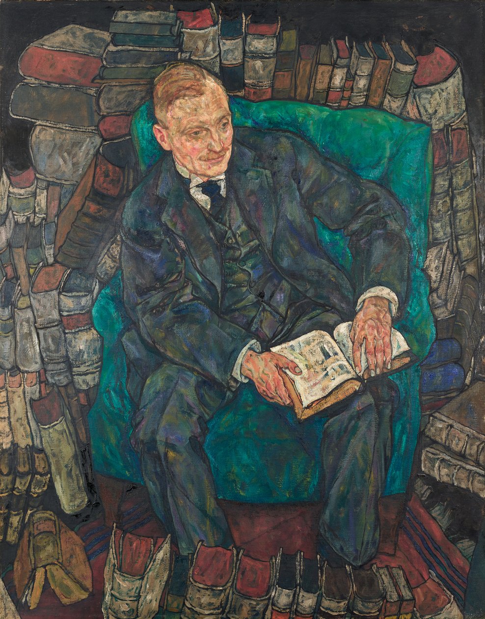 Portrait du Dr. Hugo Koller, 1918 - Egon Schiele