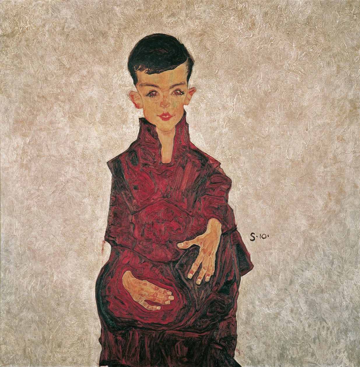 Portrait de Herbert Reiner, 1910 - Egon Schiele