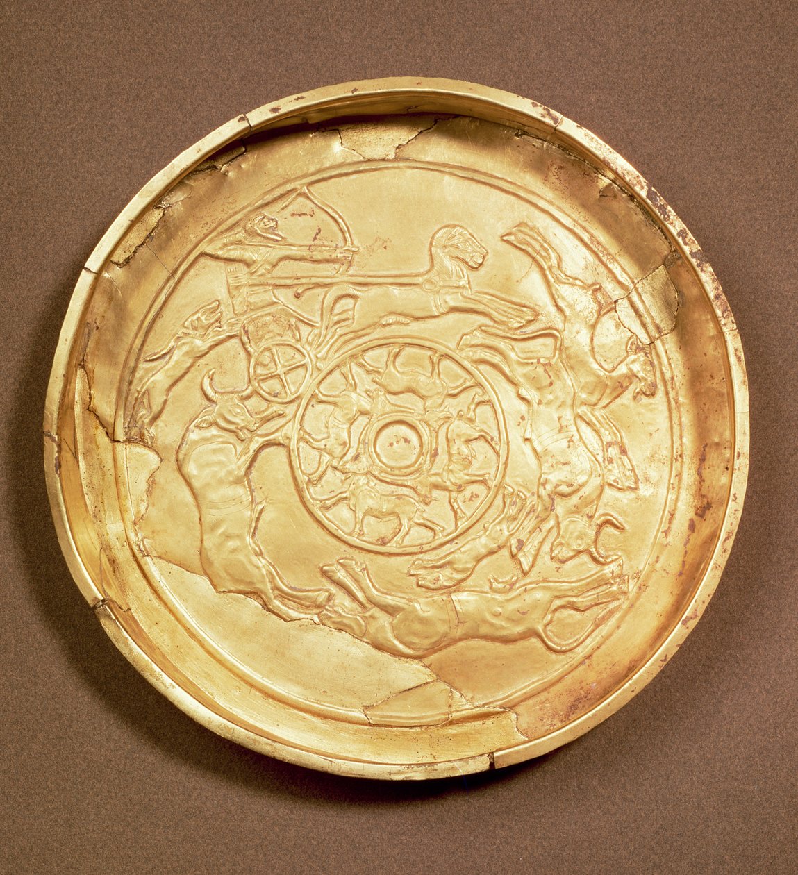 Assiette (or) - Egyptian