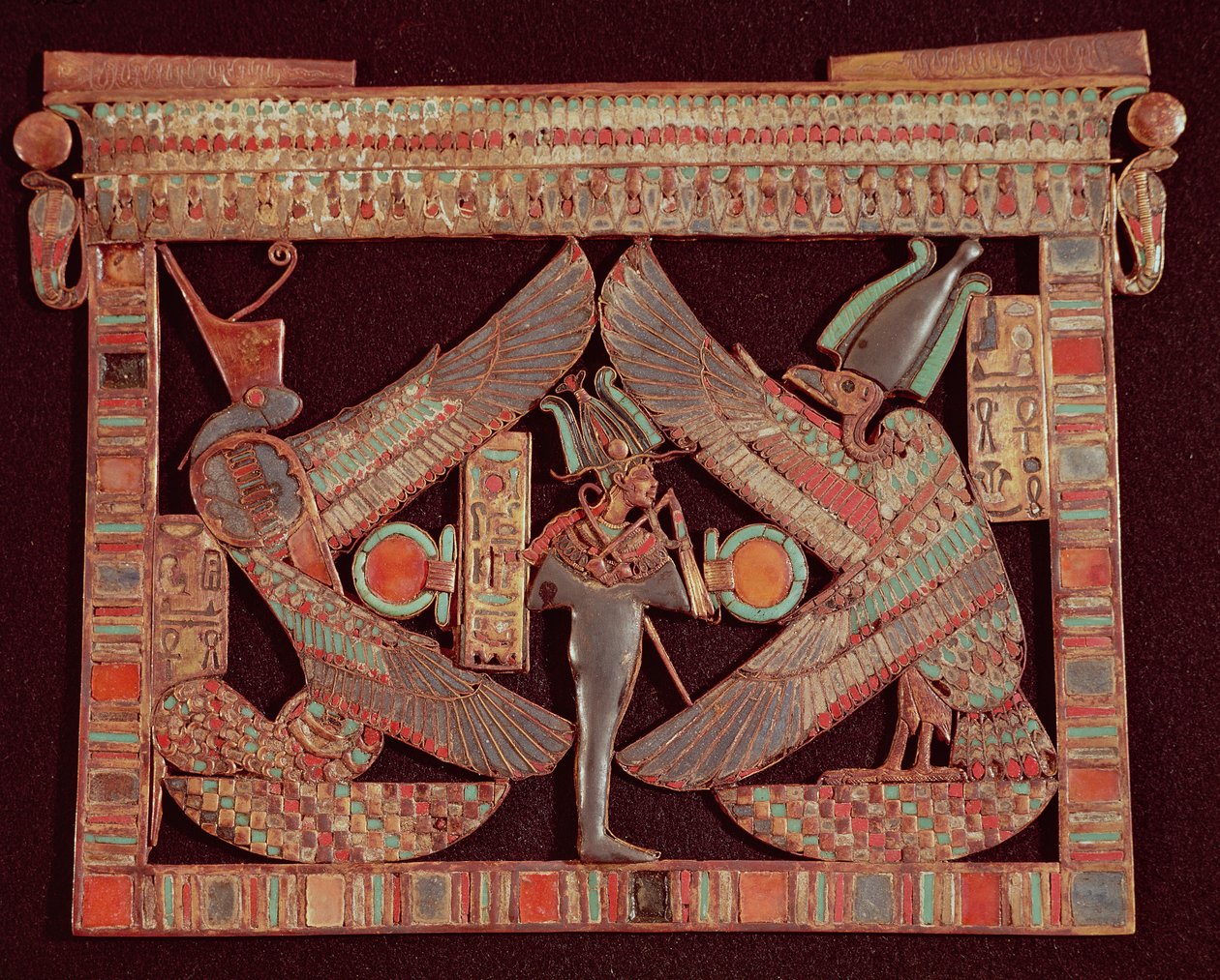Plastron représentant Osiris, dieu de l