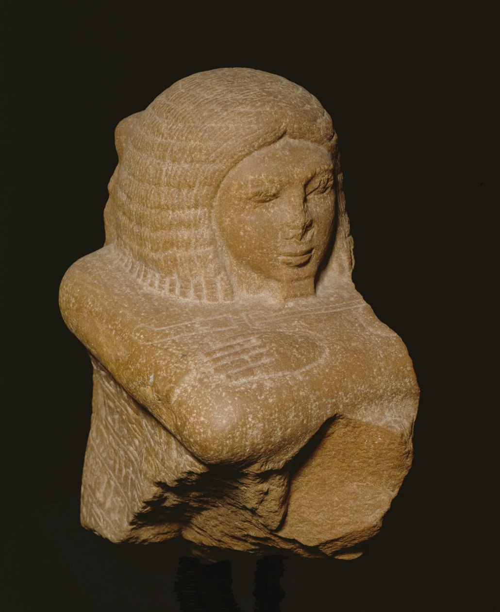 Statue-bloc d