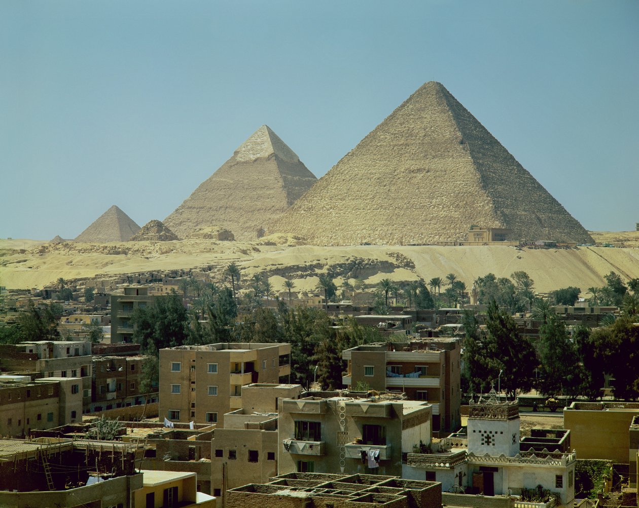 Les pyramides de Gizeh, vers 2589-30 av. J.-C., Ancien Empire - Egyptian 4th Dynasty
