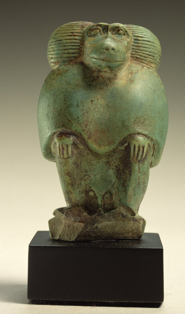 Babouin assis, Période tardive - Egyptian 26th Dynasty