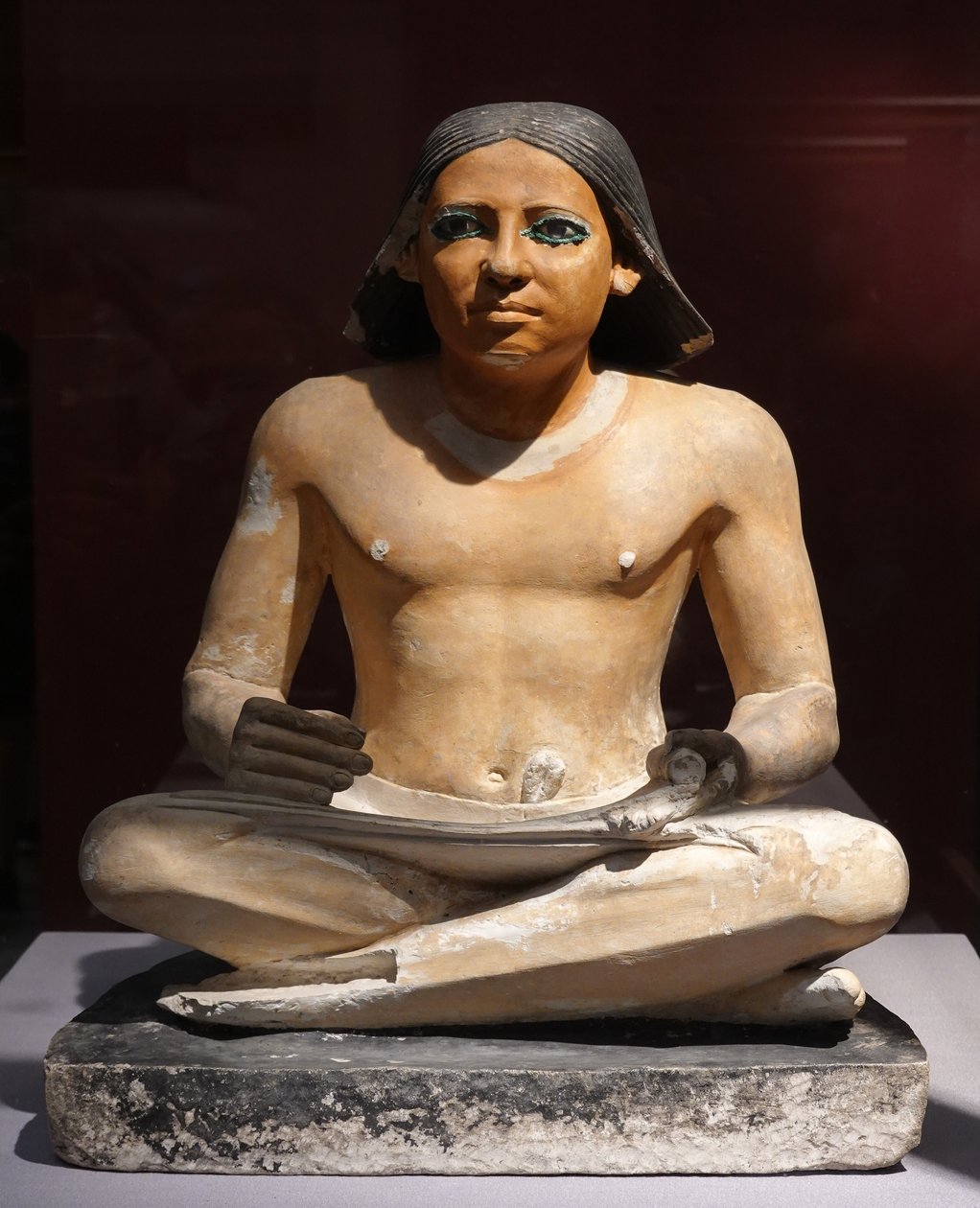 Scribe accroupi, 5e dynastie - Egyptian 5th Dynasty
