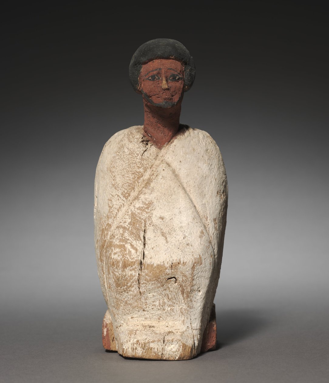 Modèle de propriétaire de bateau, 2040-1648 av. J.-C. (bois peint) - Egyptian Egyptian