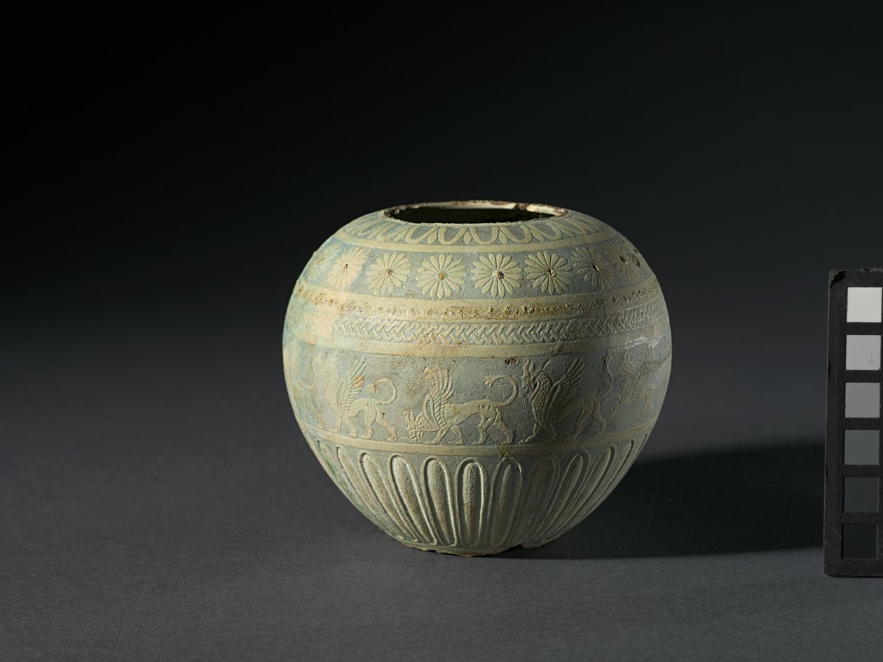 Vase de Mit Rahina, 200-100 av. J.-C. - Egyptian Ptolemaic Period