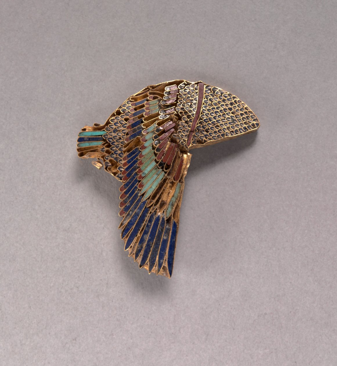 Incrustation de coiffe de vautour, 100-1 avant J.-C. - Egyptian Ptolemaic Period
