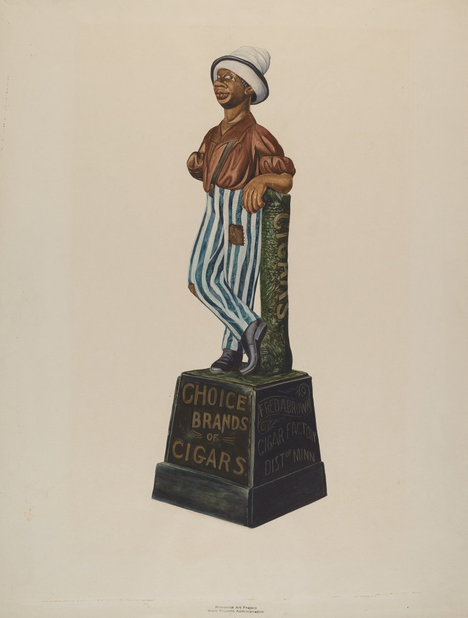 Figure de magasin de cigares - Einar Heiberg