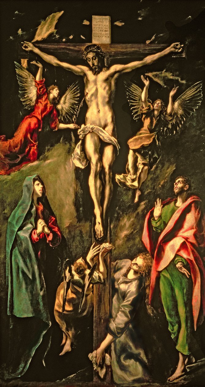 La Crucifixion, vers 1584-1600 - El Greco