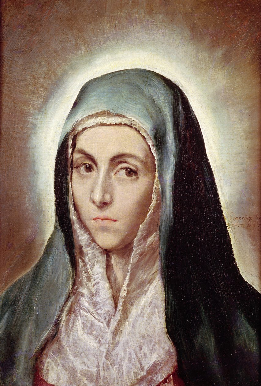 La Vierge Marie, 1595-1600 - El Greco
