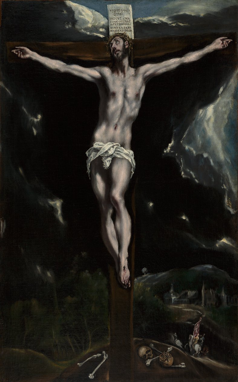Le Christ en croix - El Greco