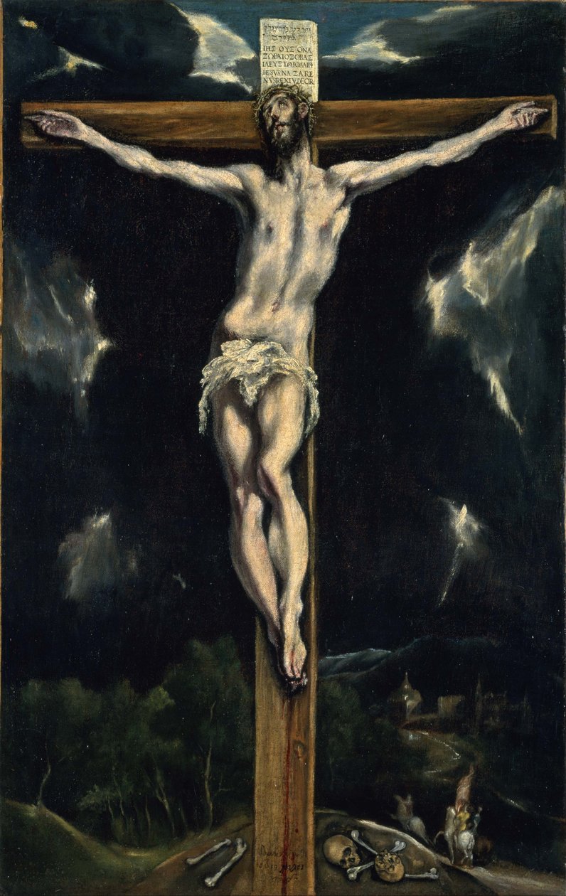 Le Christ sur la croix - El Greco