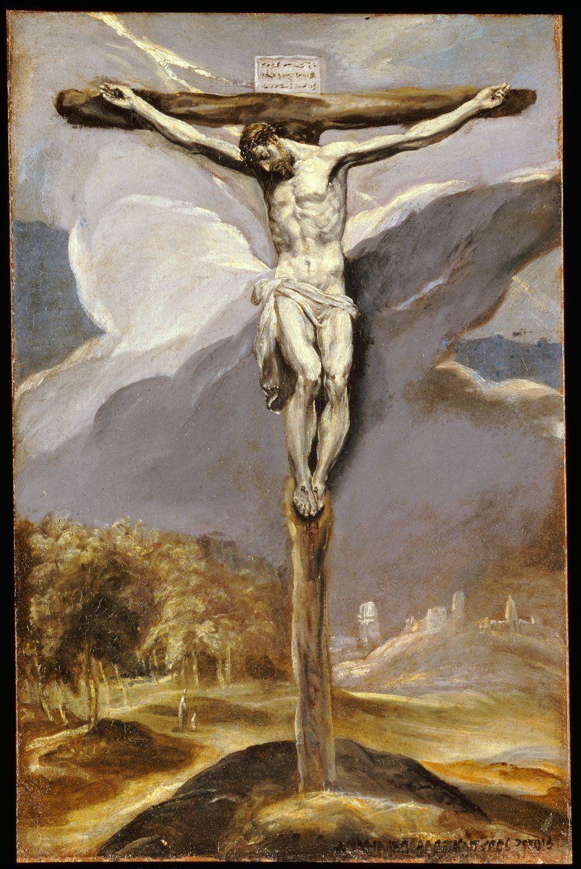 Christ sur la croix - El Greco