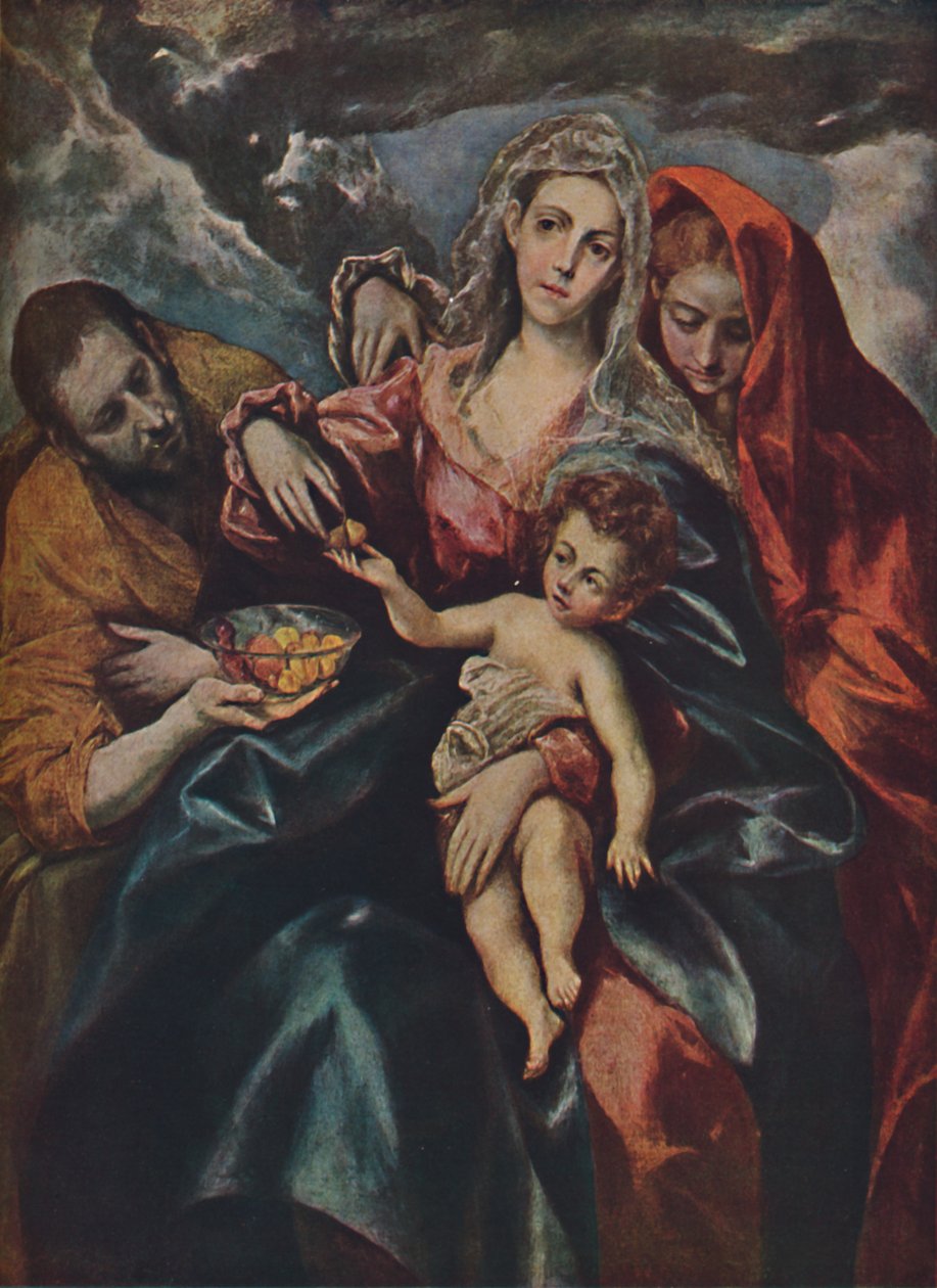 Sainte Famille, vers 1590, 1938 - El Greco