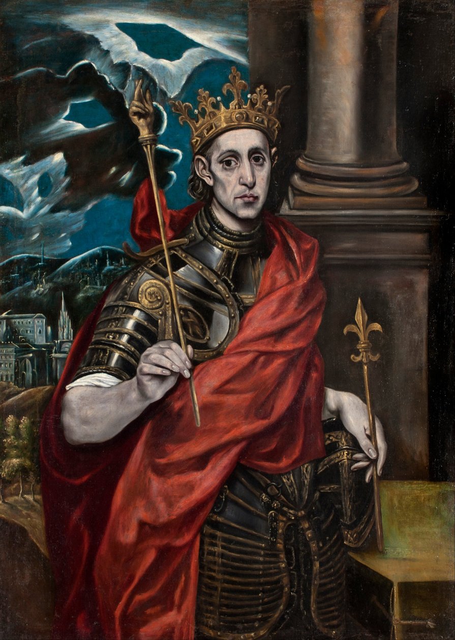 Saint Louis IX de France - El Greco