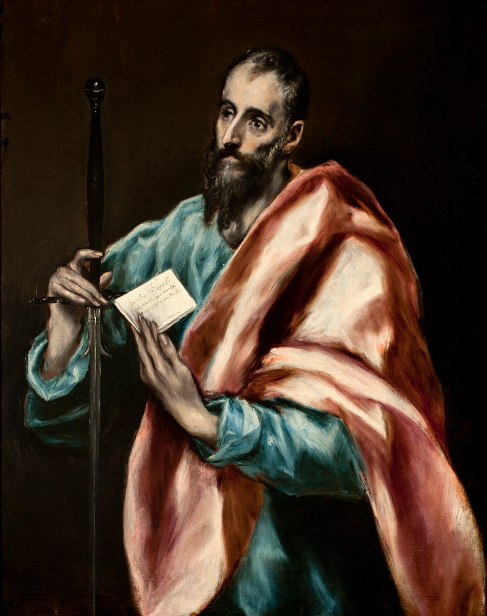 Espagnol : San Pablo Apóstol Apôtre Saint Paul - El Greco