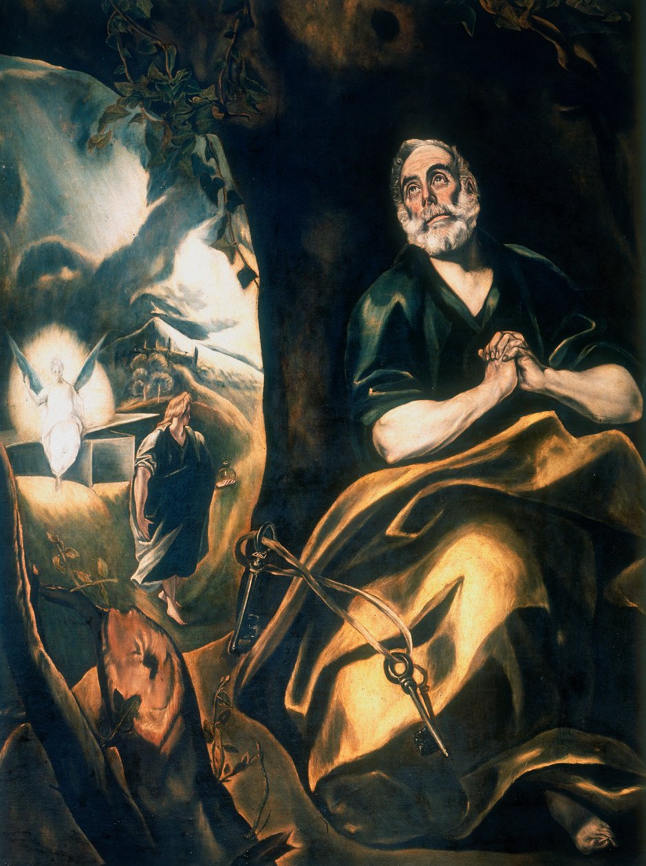 Les Larmes de Saint Pierre, vers 1561-1614 - El Greco