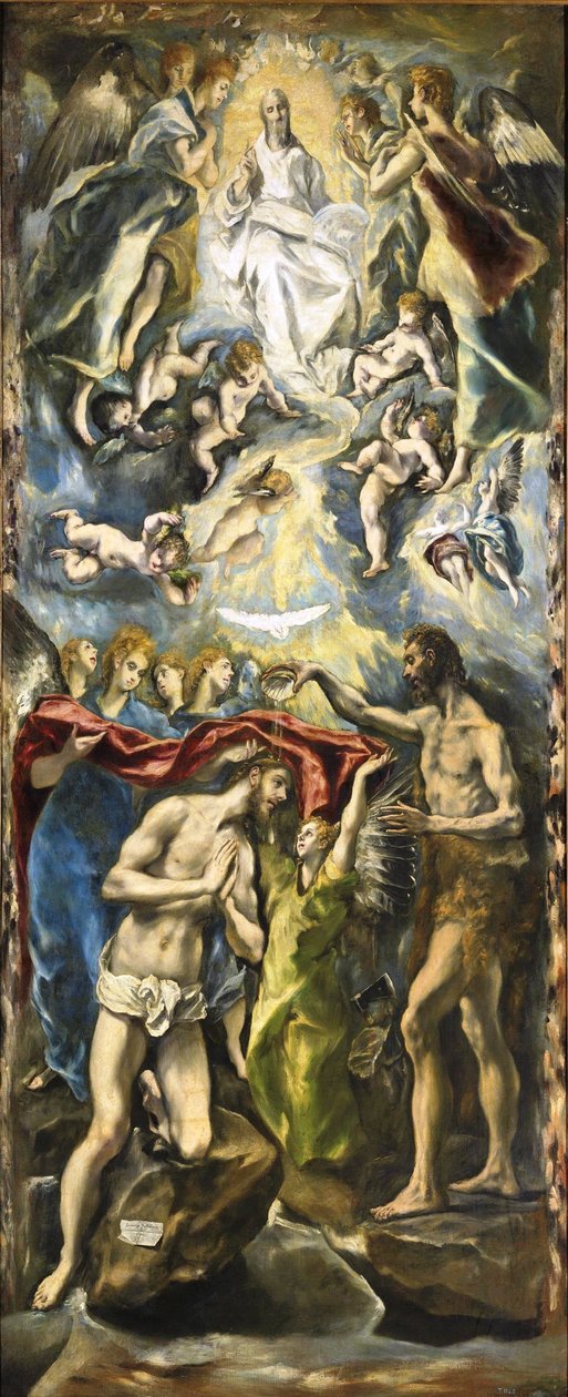 Le baptême du Christ

































" - El Greco
