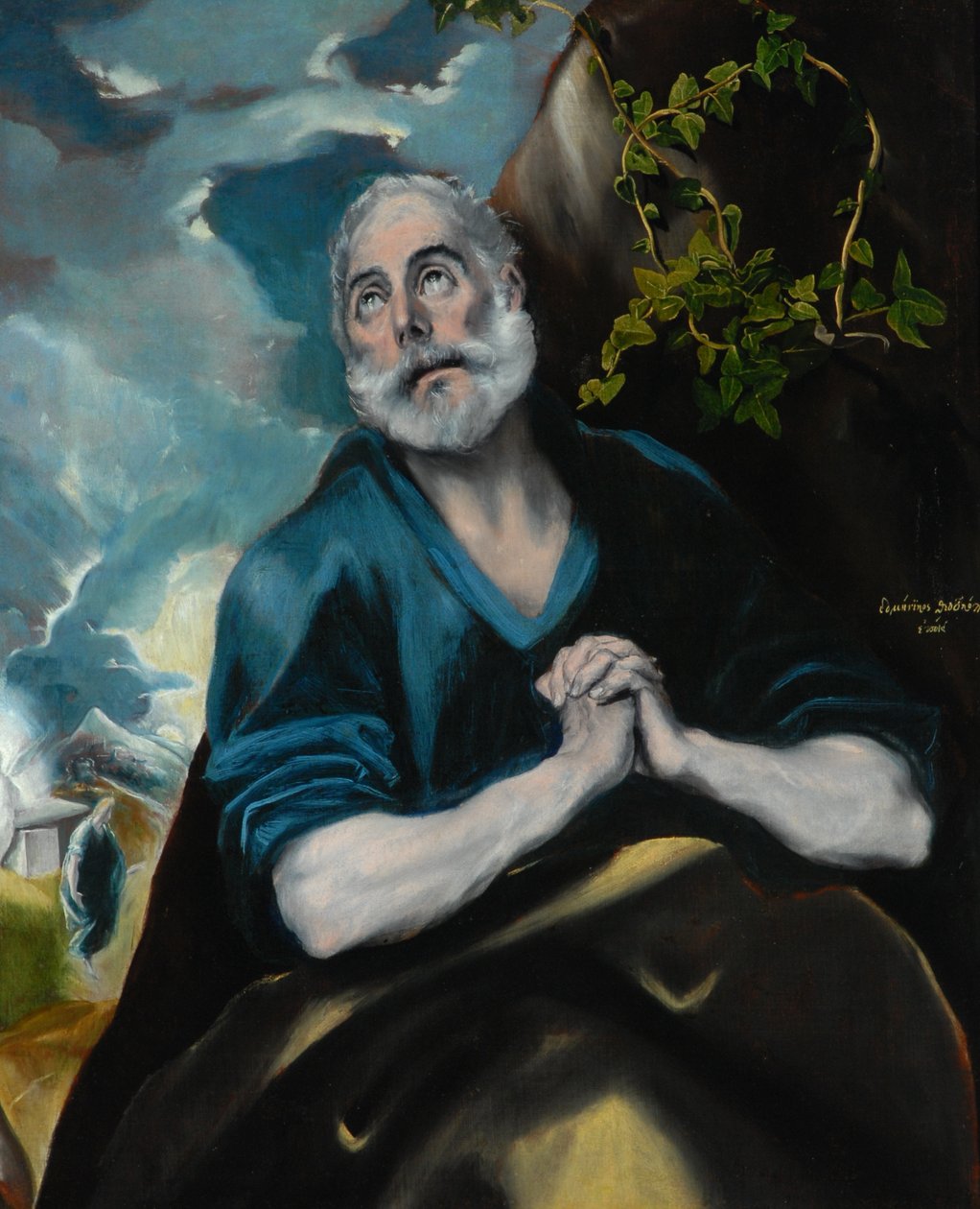 Les larmes de saint Pierre - El Greco