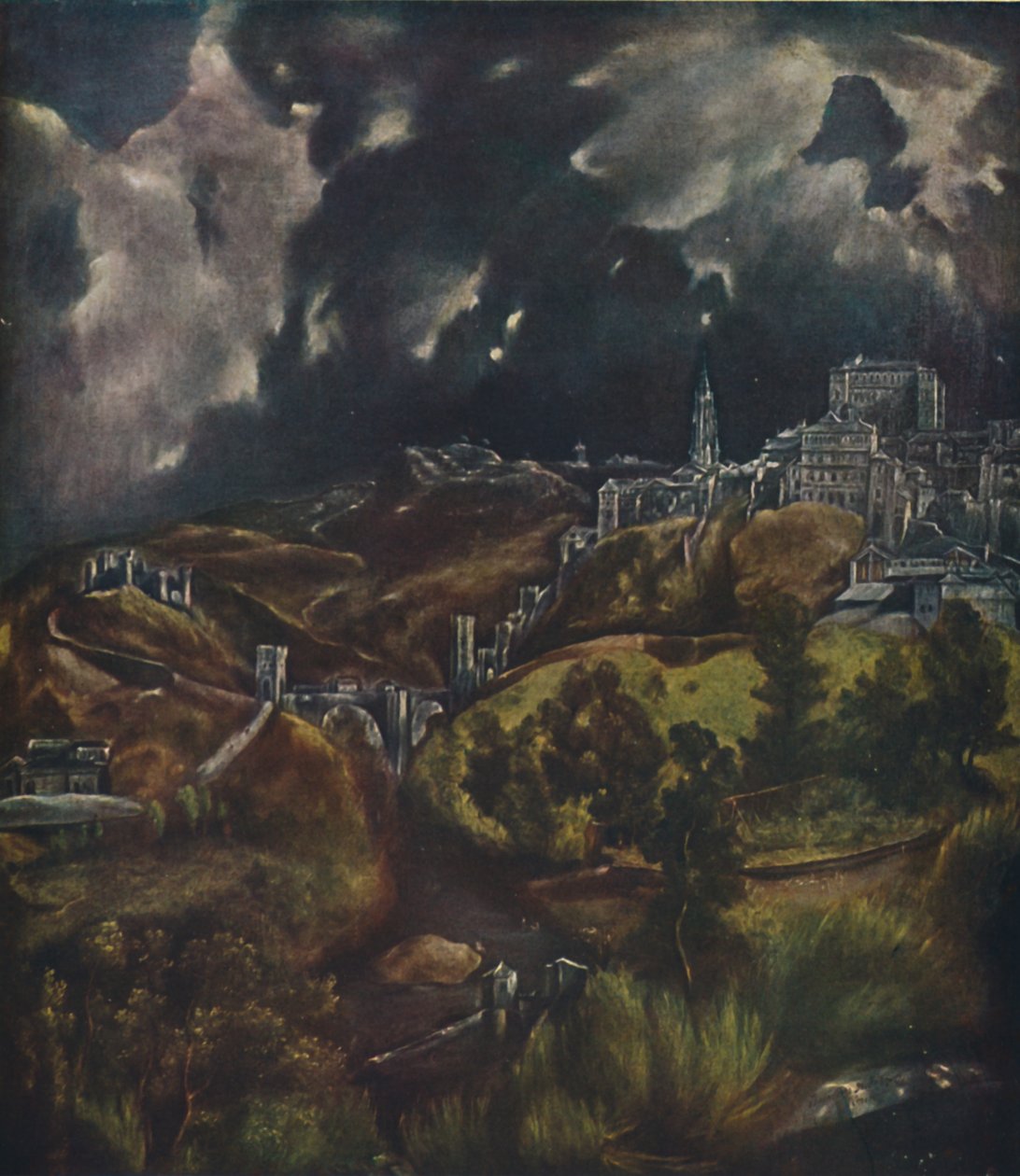 Tolède, Vue de Tolède, 1599-1600, 1938 - El Greco