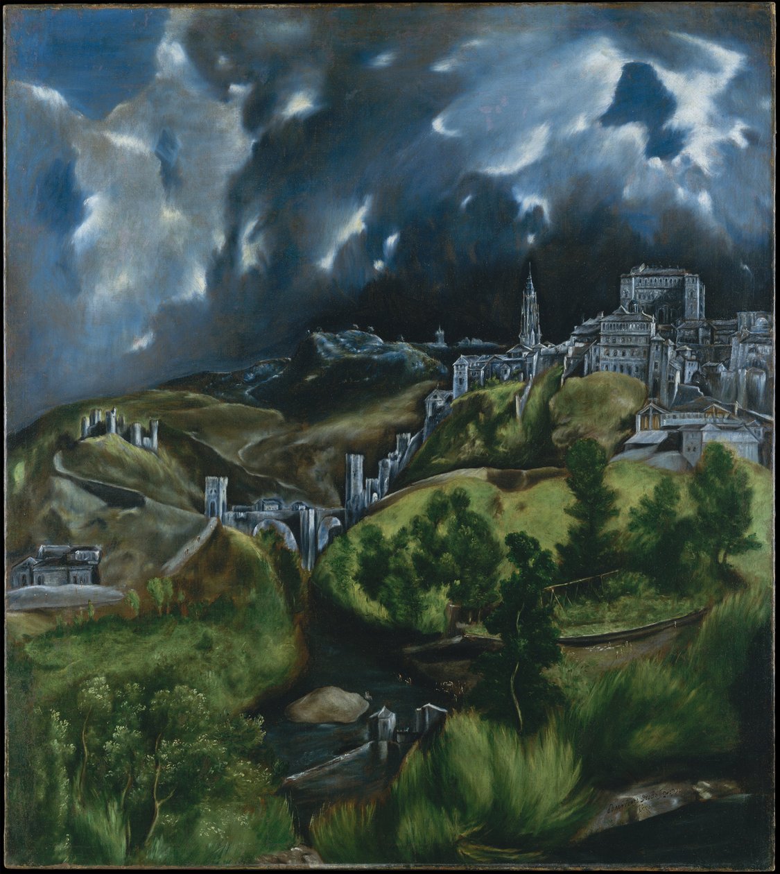 Vue de Tolède - El Greco