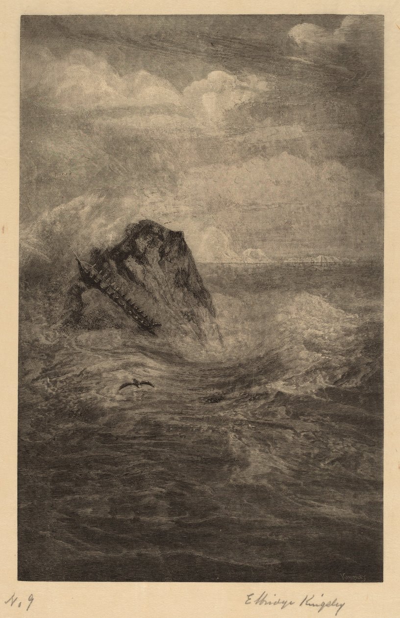 Un Rocher dans la Mer - Elbridge Kingsley