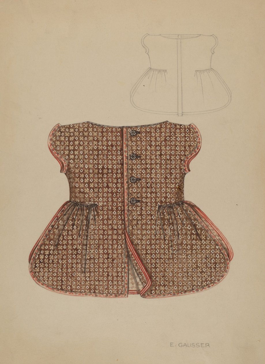 Tablier de fille - Eleanor Gausser