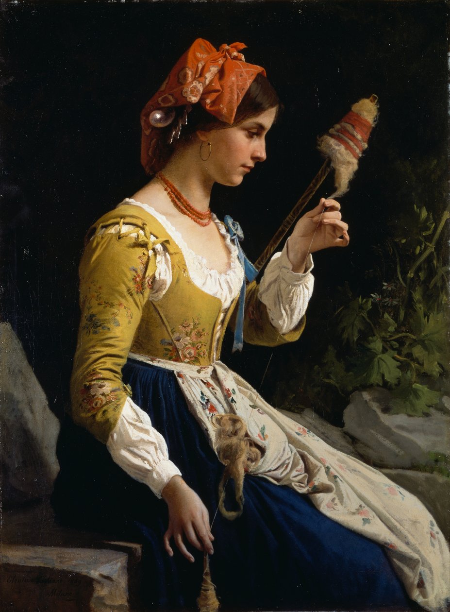 Fileuse - Eleuterio Pagliano