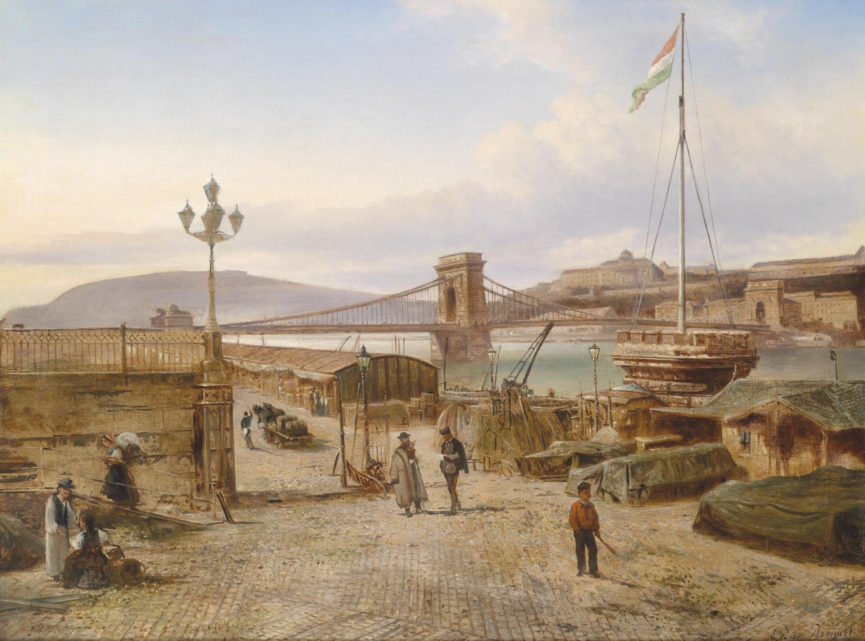 Vue sur Buda - Elias van Bommel