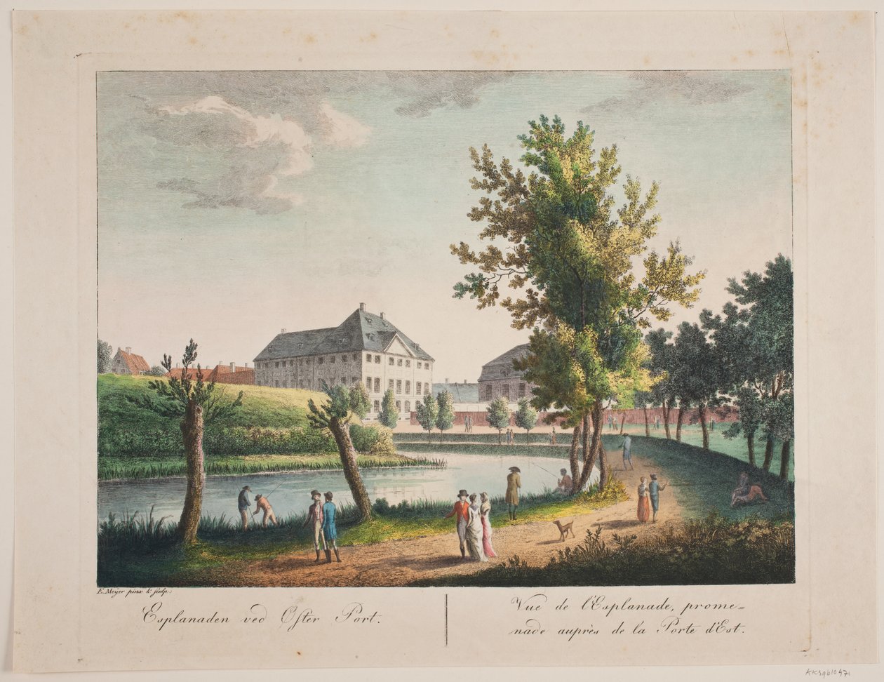 Esplanade près de Øster Port - Elias Meyer