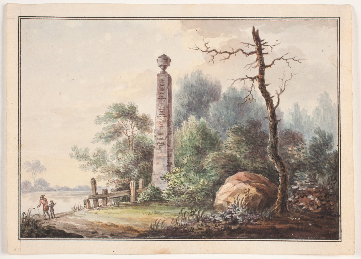 Monument commémoratif près d