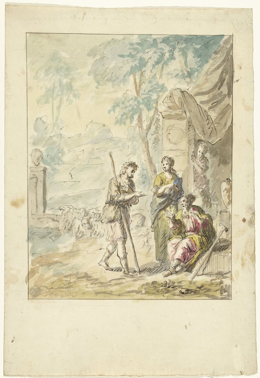 Jacob se plaint à Laban - Elias van Nijmegen