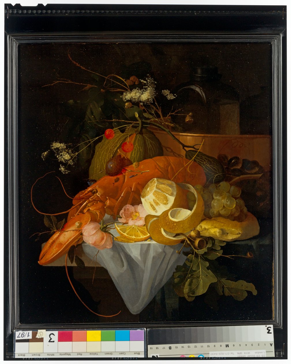 Nature morte avec un homard - Elias van den Broeck