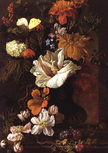 Nature morte de fleurs - Elias van den Broeck