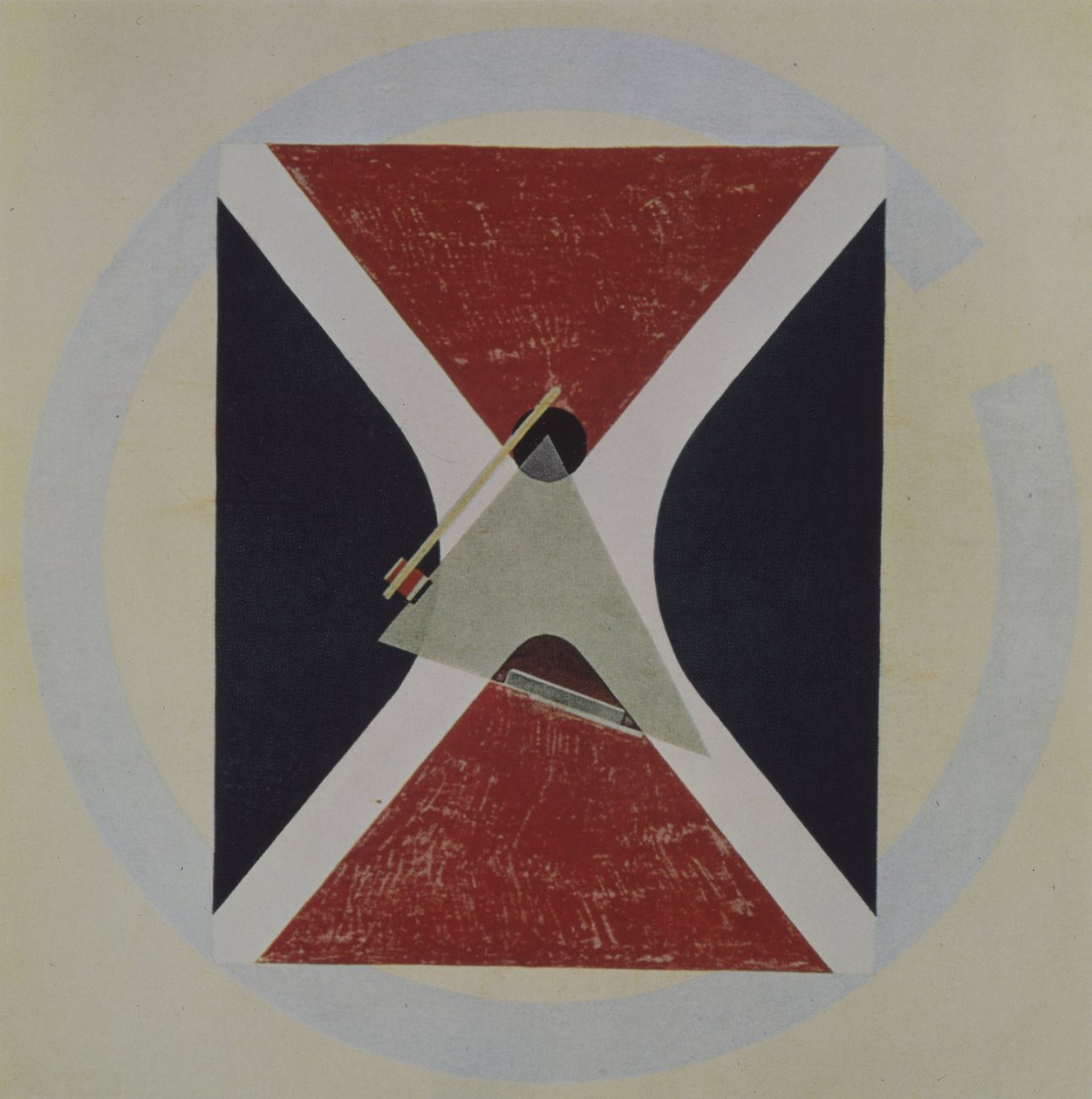 Proun 43, 1924 - Eliezer Markowich Lissitzky