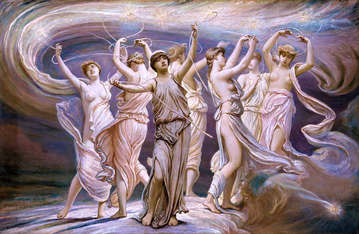 Les Pléiades - Elihu Vedder