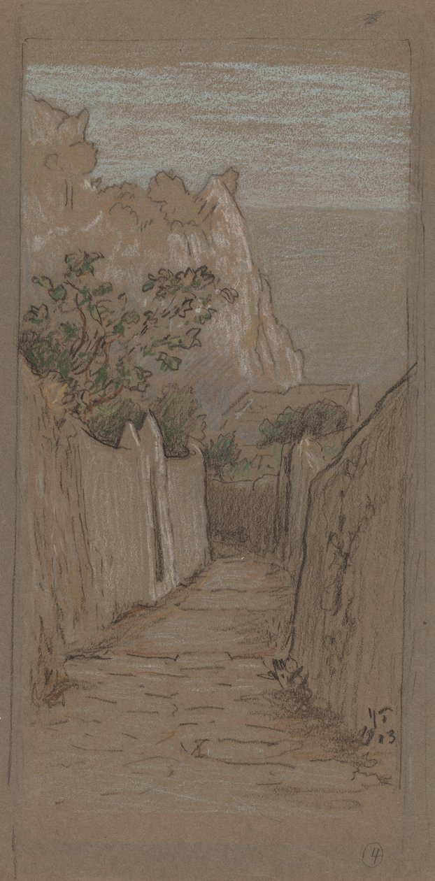 Capri - Elihu Vedder