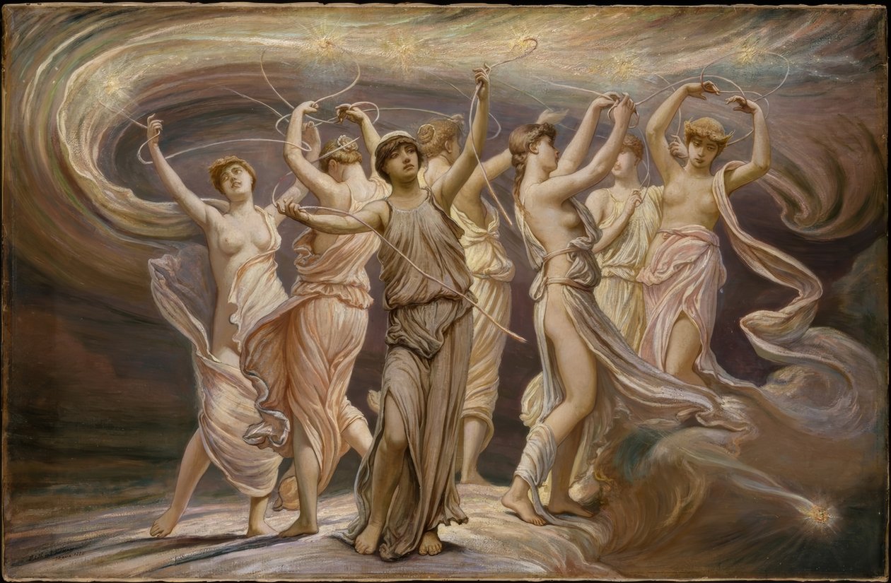 Les Pléiades - Elihu Vedder
