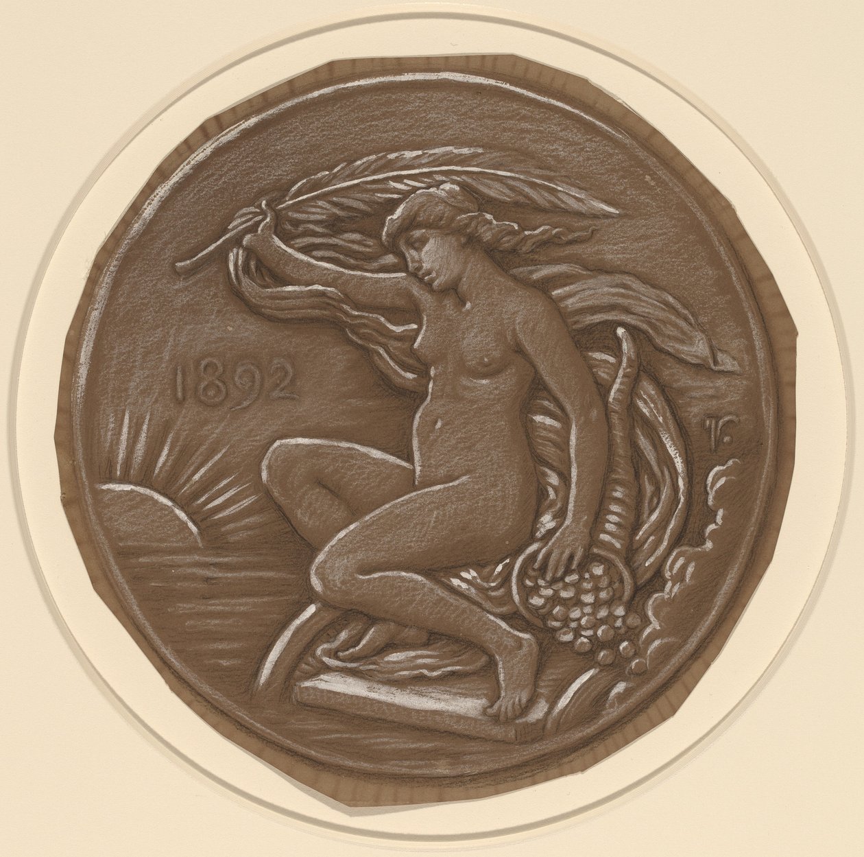 Dessin pour Étoile de la Fortune - Elihu Vedder