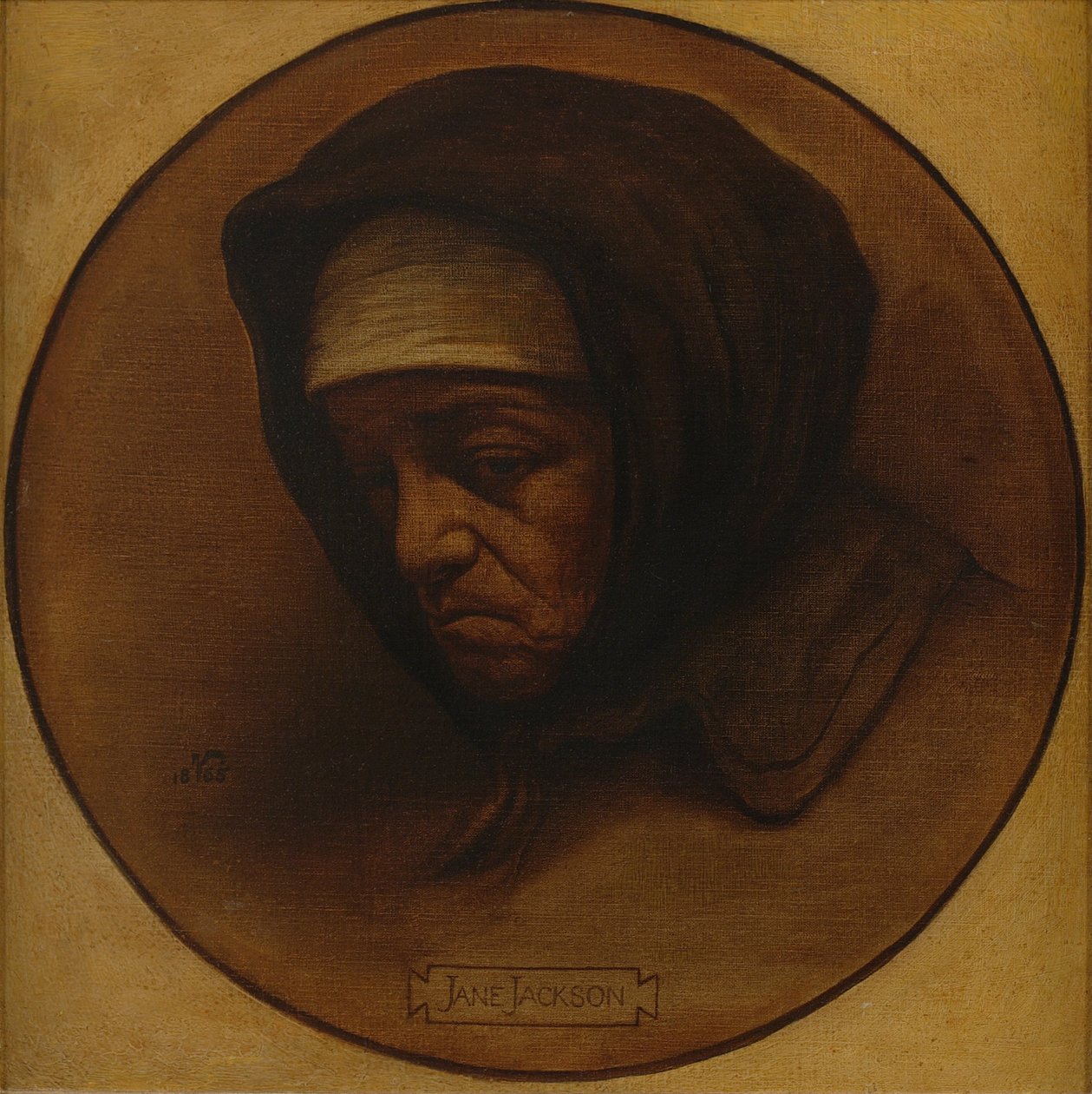 Jane Jackson, 1865 - Elihu Vedder